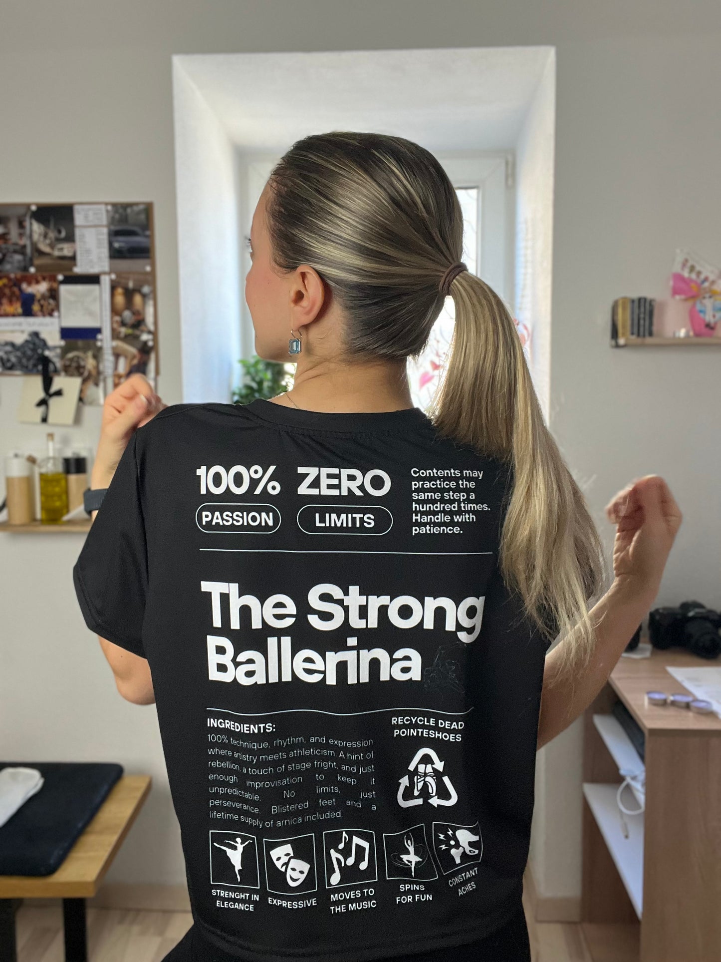 The Strong Ballerina – Black