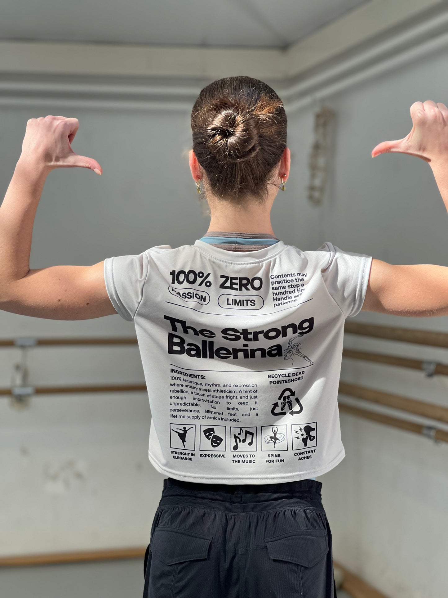 The Strong Ballerina – Beige