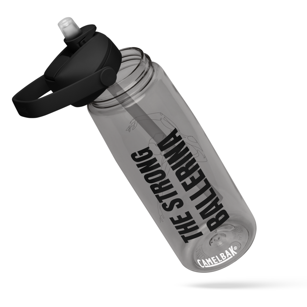 Flip straw water bottle - The Strong Ballerina edition