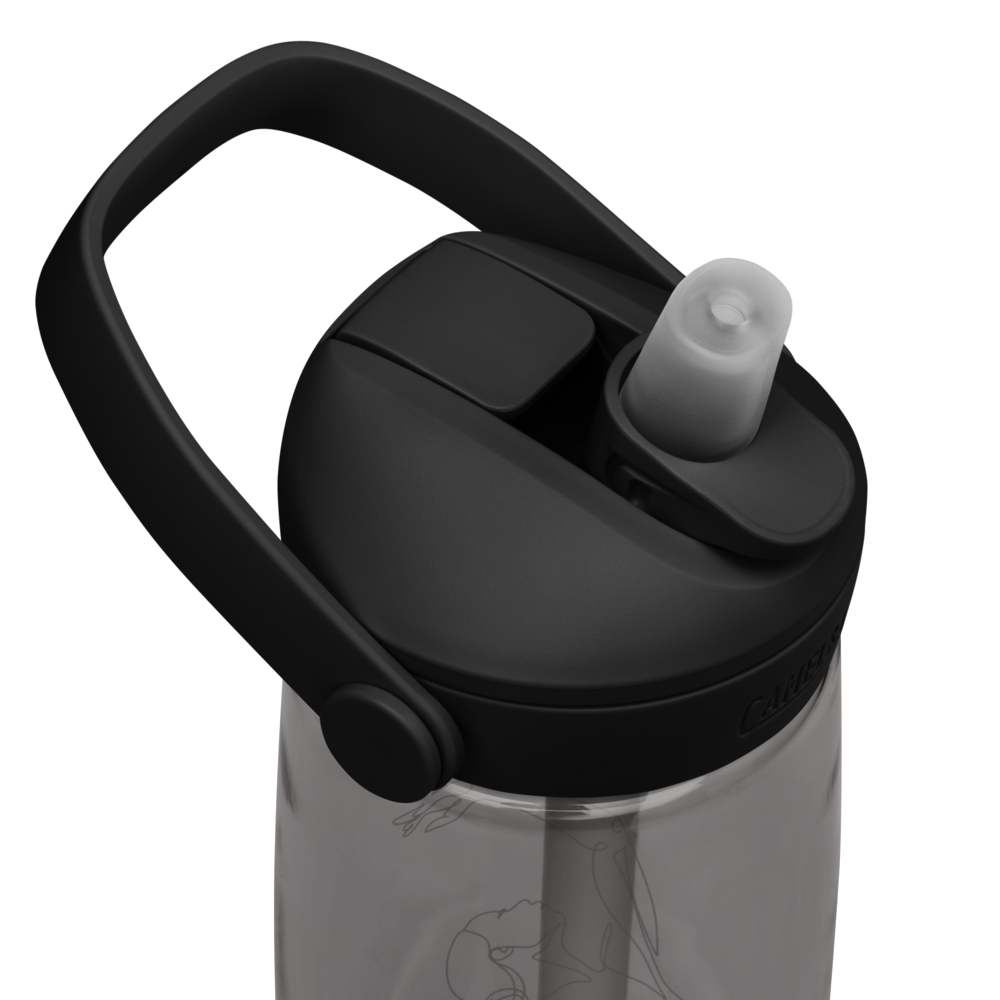 Flip straw water bottle - The Strong Ballerina edition