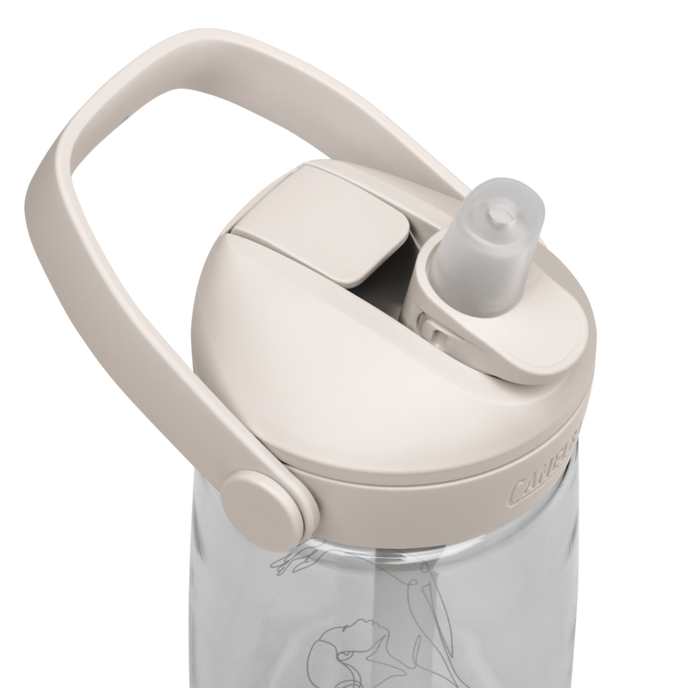 Flip straw water bottle - The Strong Ballerina edition