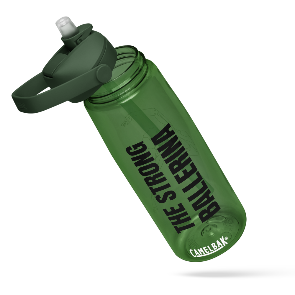 Flip straw water bottle - The Strong Ballerina edition