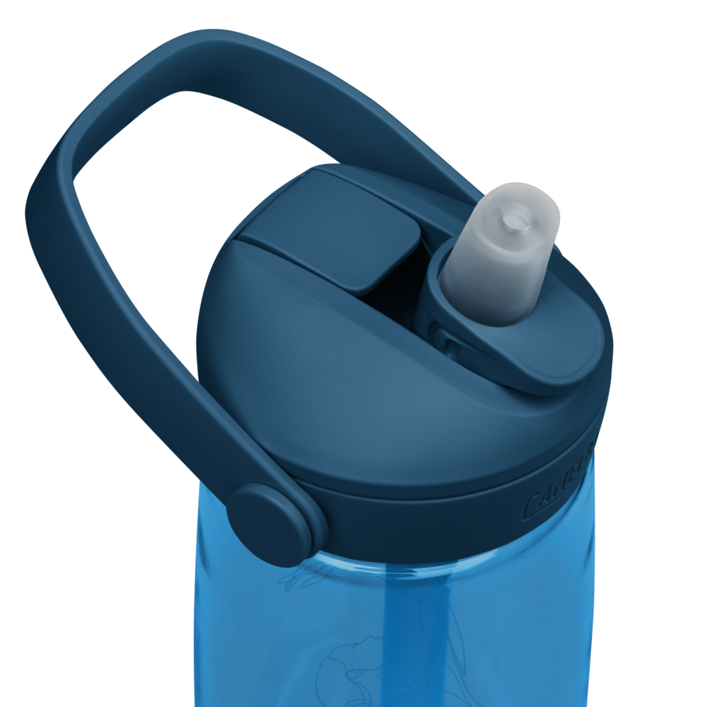 Flip straw water bottle - The Strong Ballerina edition