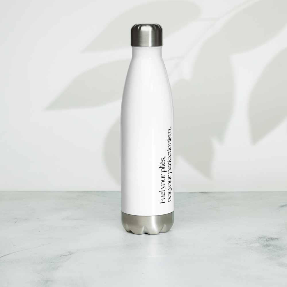 La Beaux Stainless Steel Water Bottle – 'Fuel Your Pliés' Edition